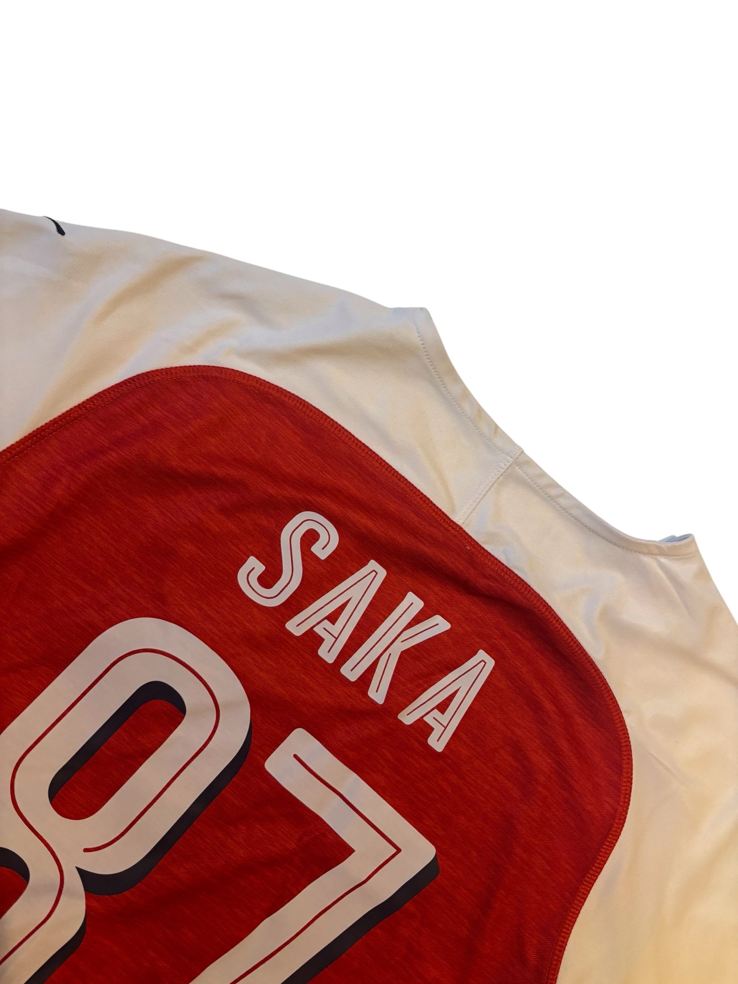 Arsenal 2018/2019 Home Shirt Bukayo Saka #87 (M)