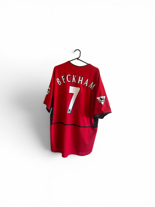 Manchester United 2002/2004 Home Shirt Beckham #7 (XL)