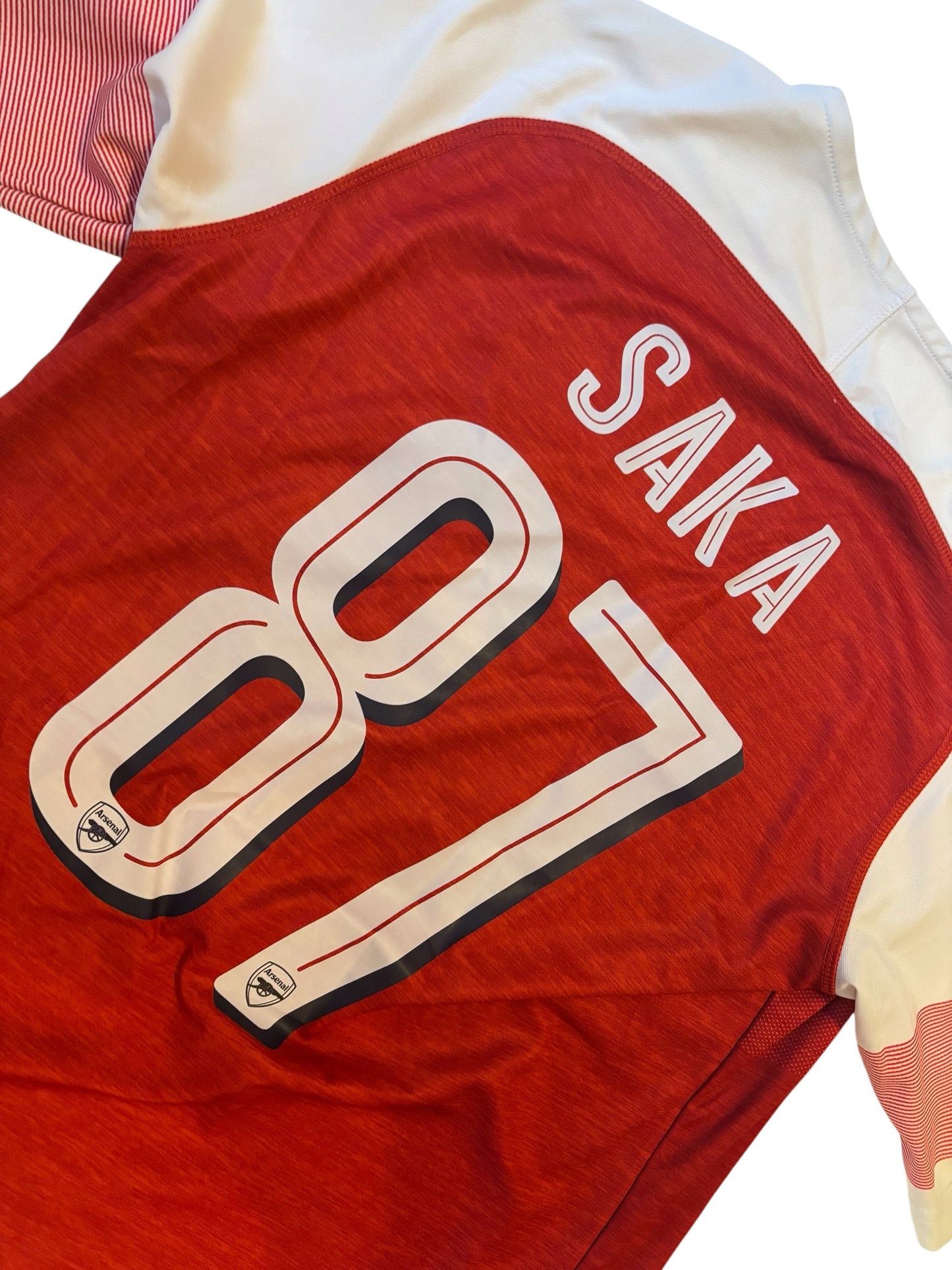 Arsenal 2018/2019 Home Shirt Bukayo Saka #87 (M)