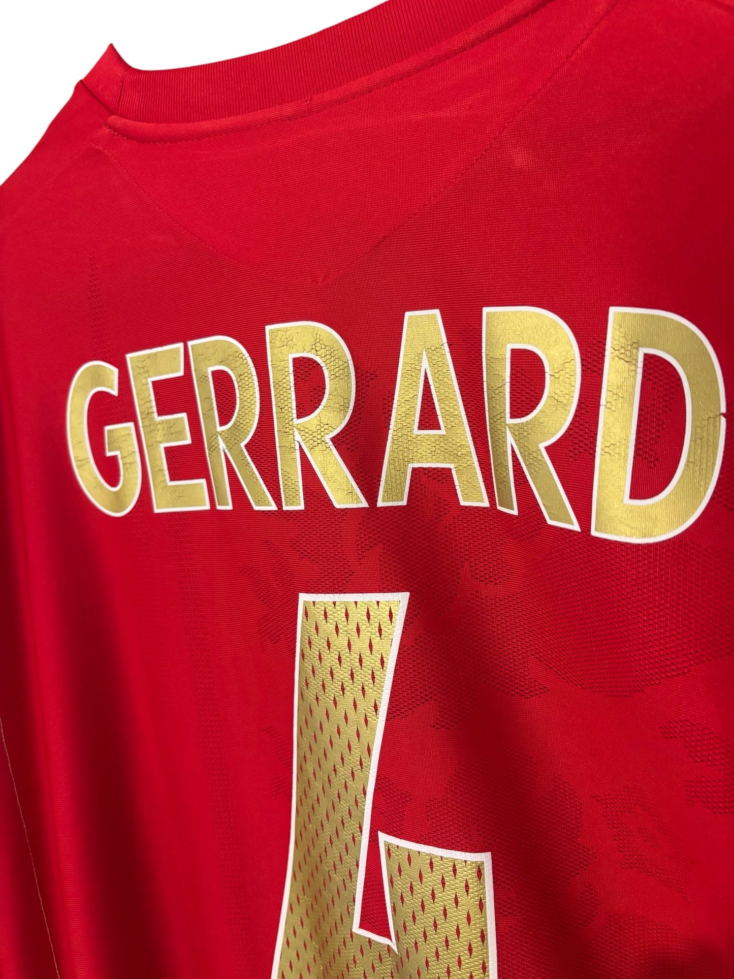 England 2006/2008 Away Shirt Gerrard #4 (XL)
