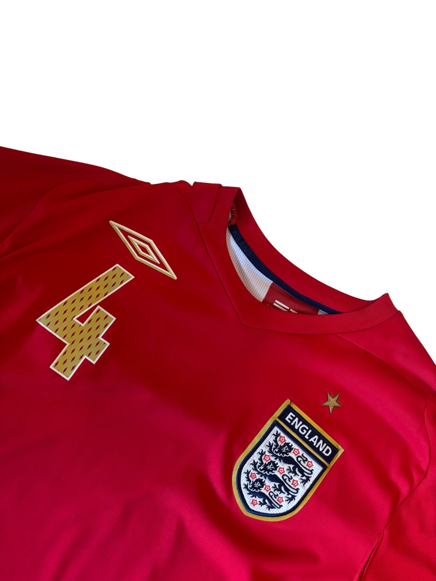 England 2006/2008 Away Shirt Gerrard #4 (XL)