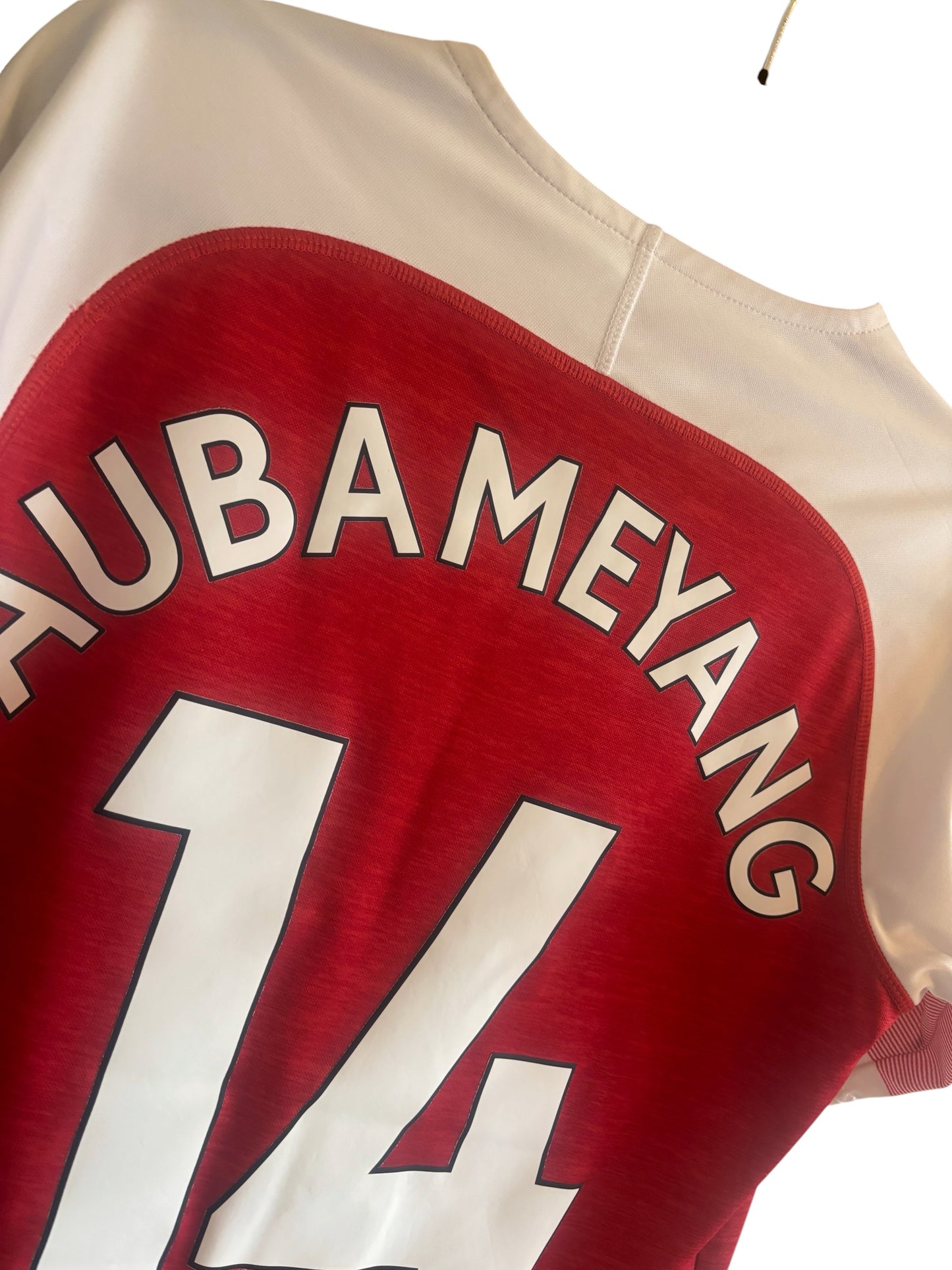 Arsenal 2018/2019 Home Shirt Aubameyang (S)